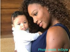 Serena Williams recently posted on Twitter about her daughter: 